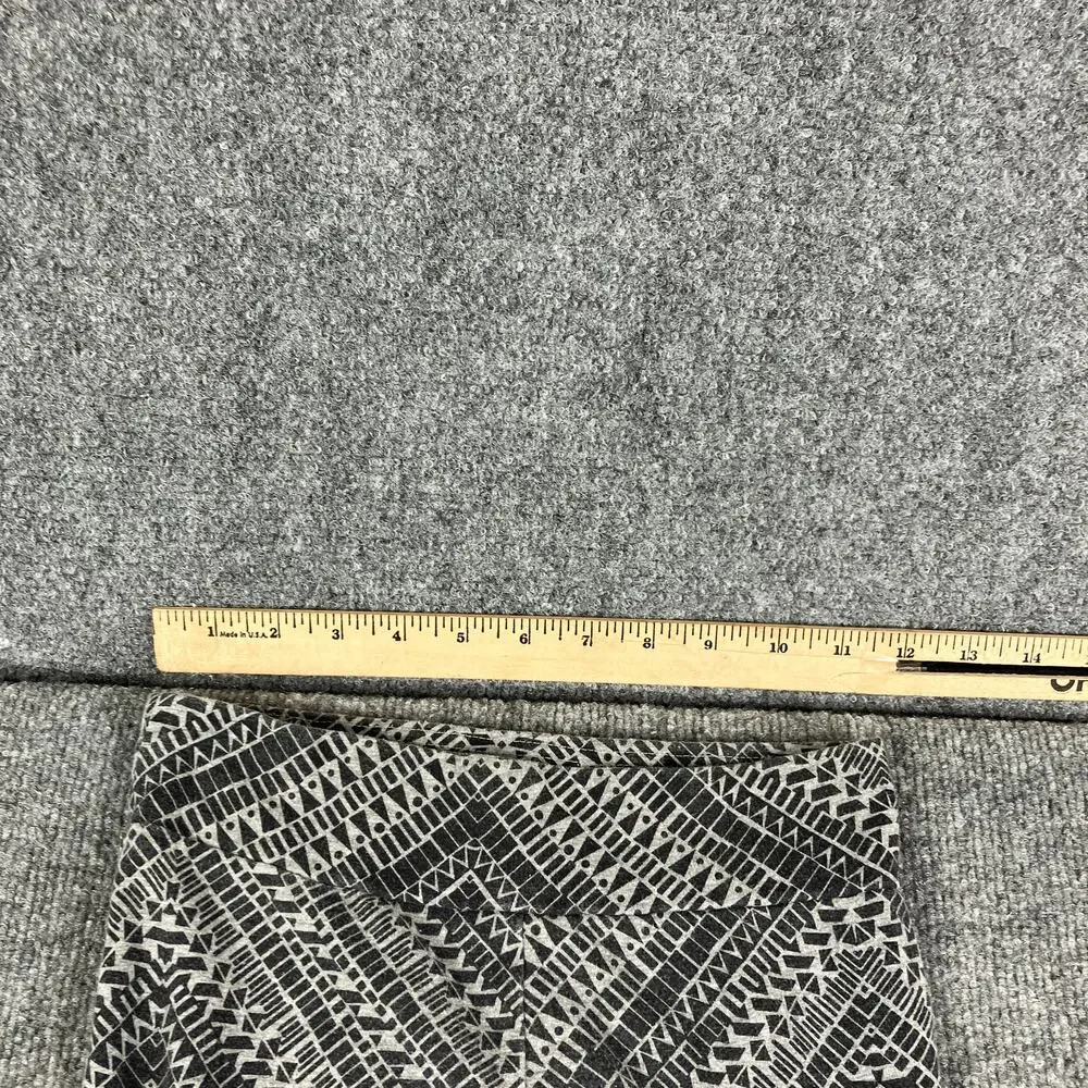 Old Navy Active Leggings Girls L (10-12) Black & White Geometric Stretchy‎
